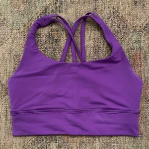 nwot lululemon longline energy bra